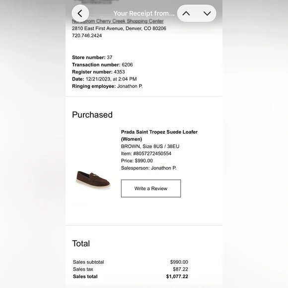 Prada Brown Suede Loafers - Picture 9 of 9